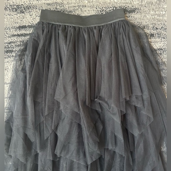 URBAN COCO Layered Tulle Midi Skirt - Picture 5 of 9